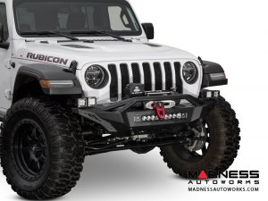 Jeep Wrangler JL Winch Bumper - Front - Stealth Fighter